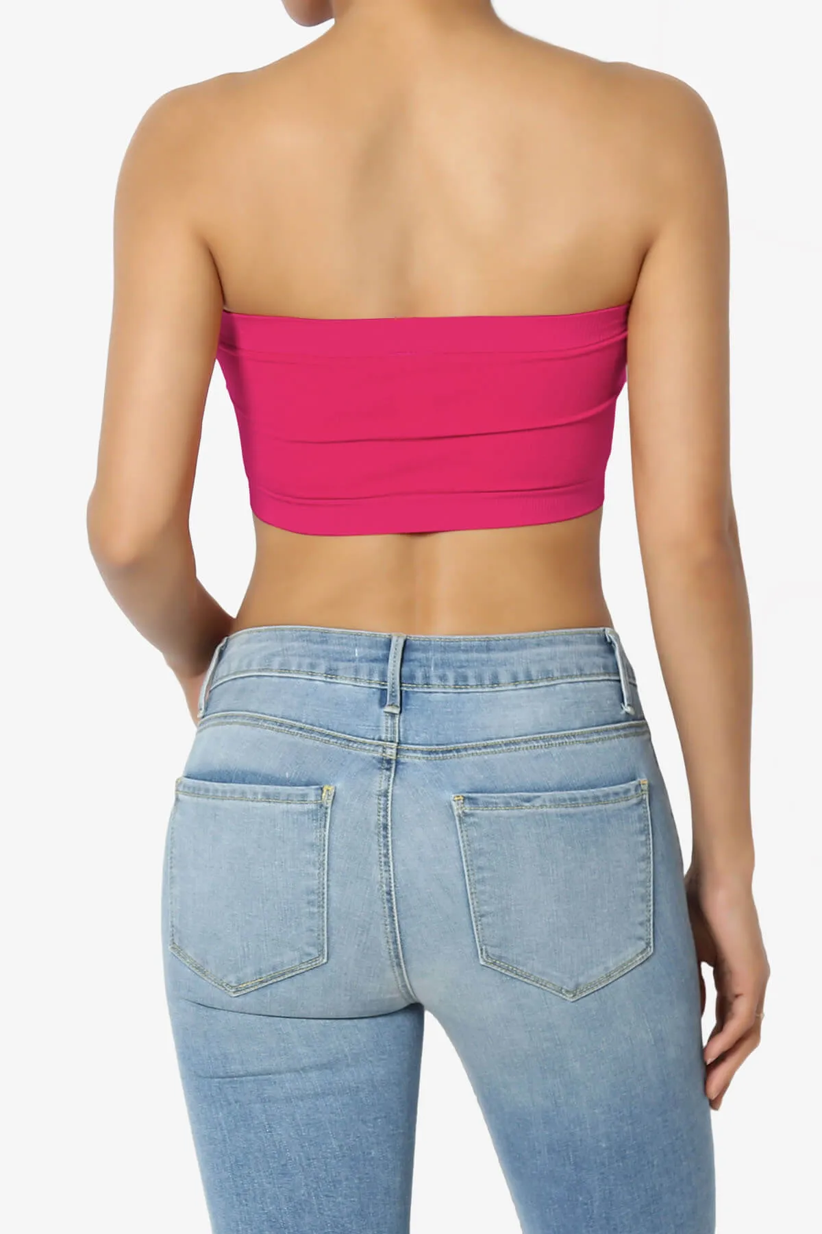 Candid Removable Pad Bandeau Bra Top