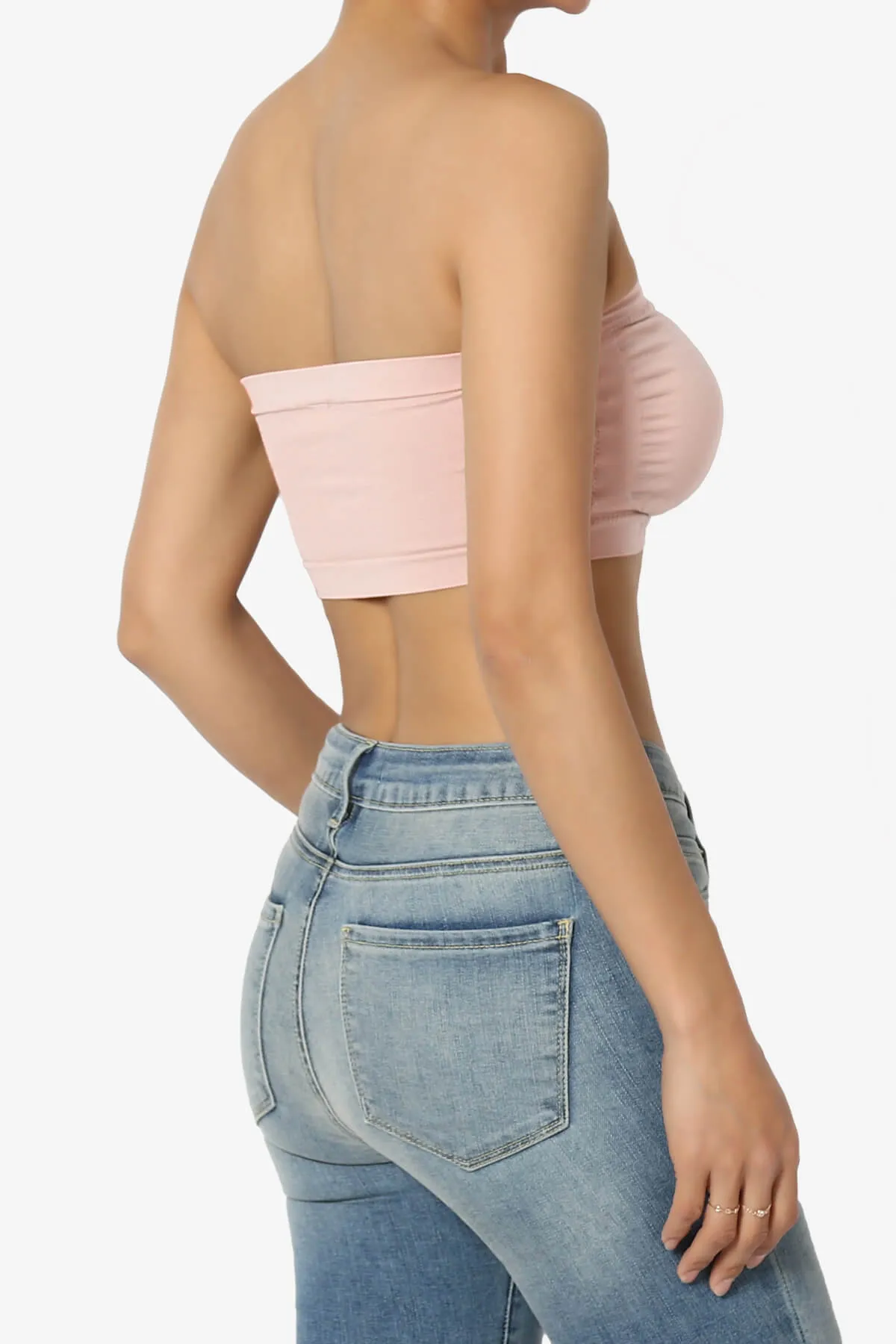 Candid Removable Pad Bandeau Bra Top