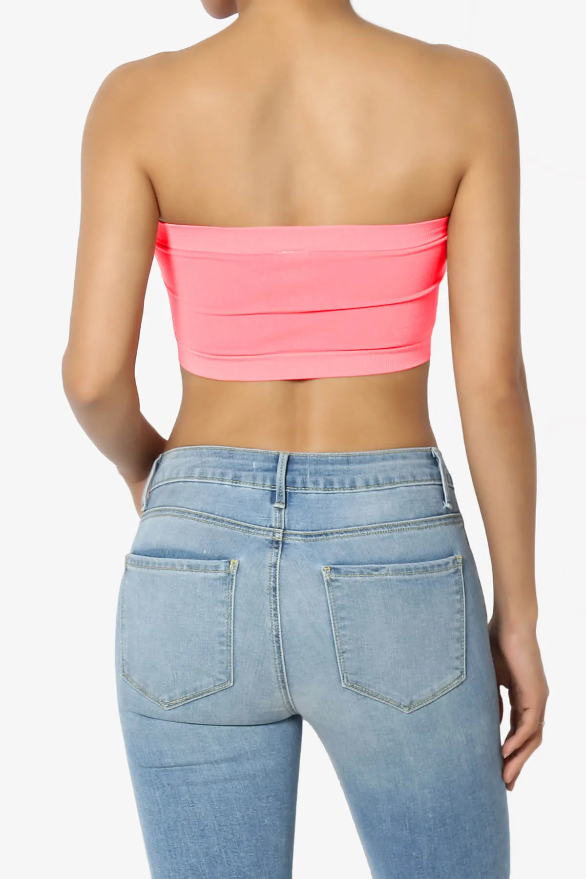 Candid Removable Pad Bandeau Bra Top