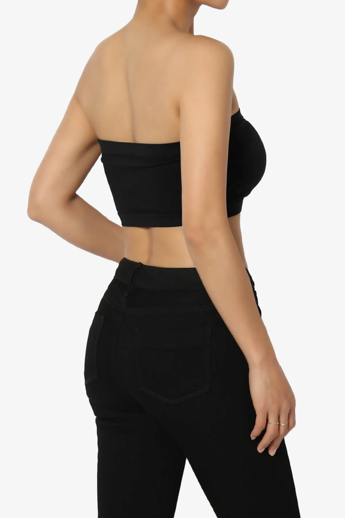Candid Removable Pad Bandeau Bra Top