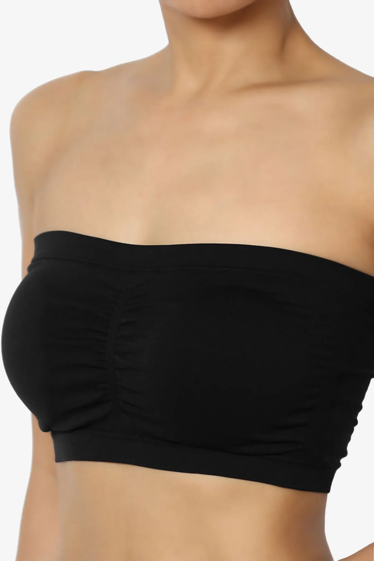 Candid Removable Pad Bandeau Bra Top