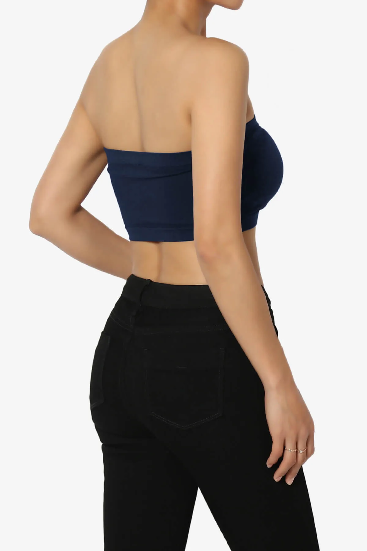Candid Removable Pad Bandeau Bra Top