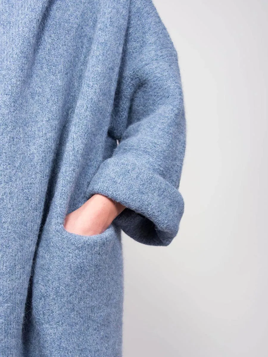 capote coat - chambray