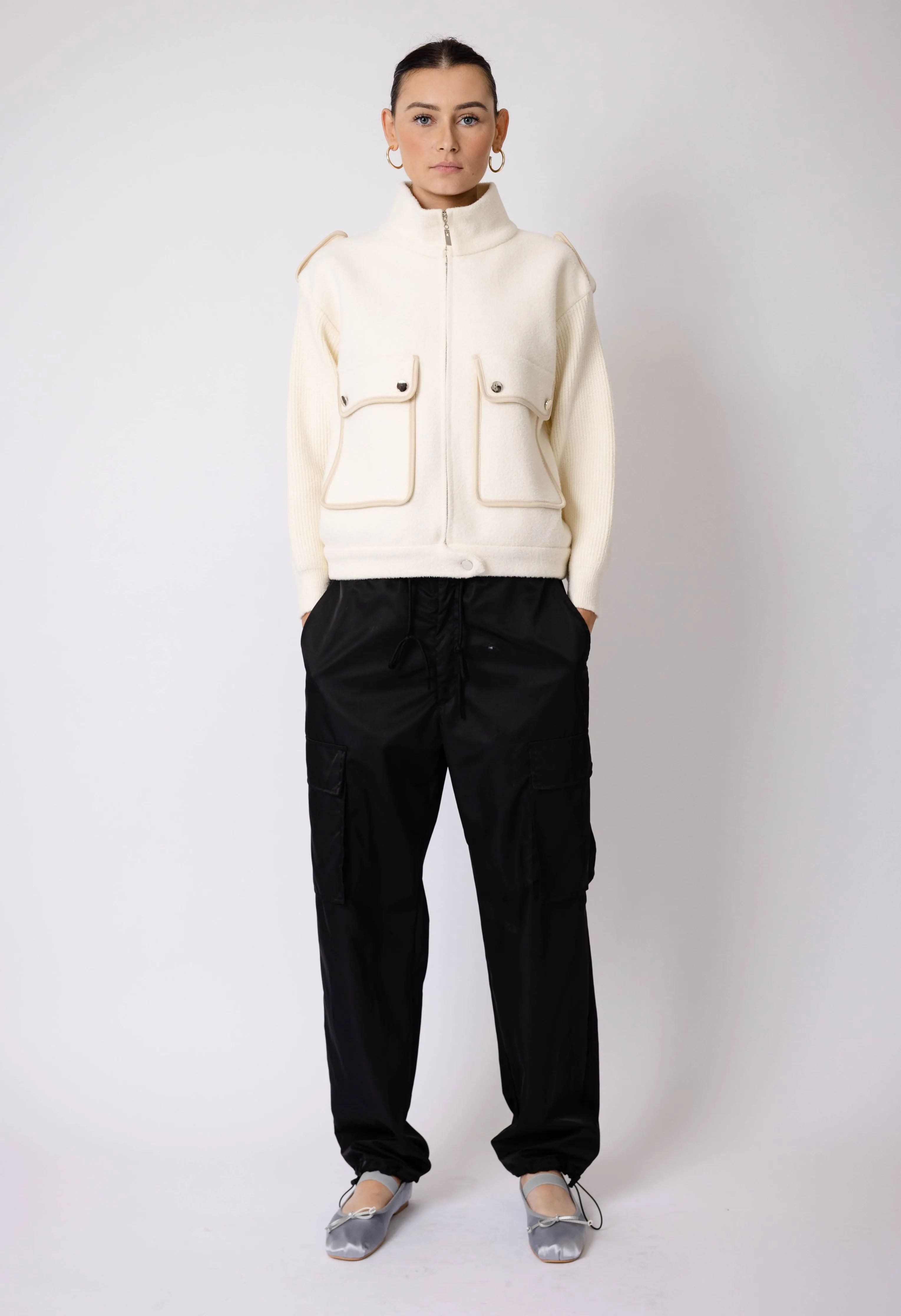 Cardi Jacket In Cream