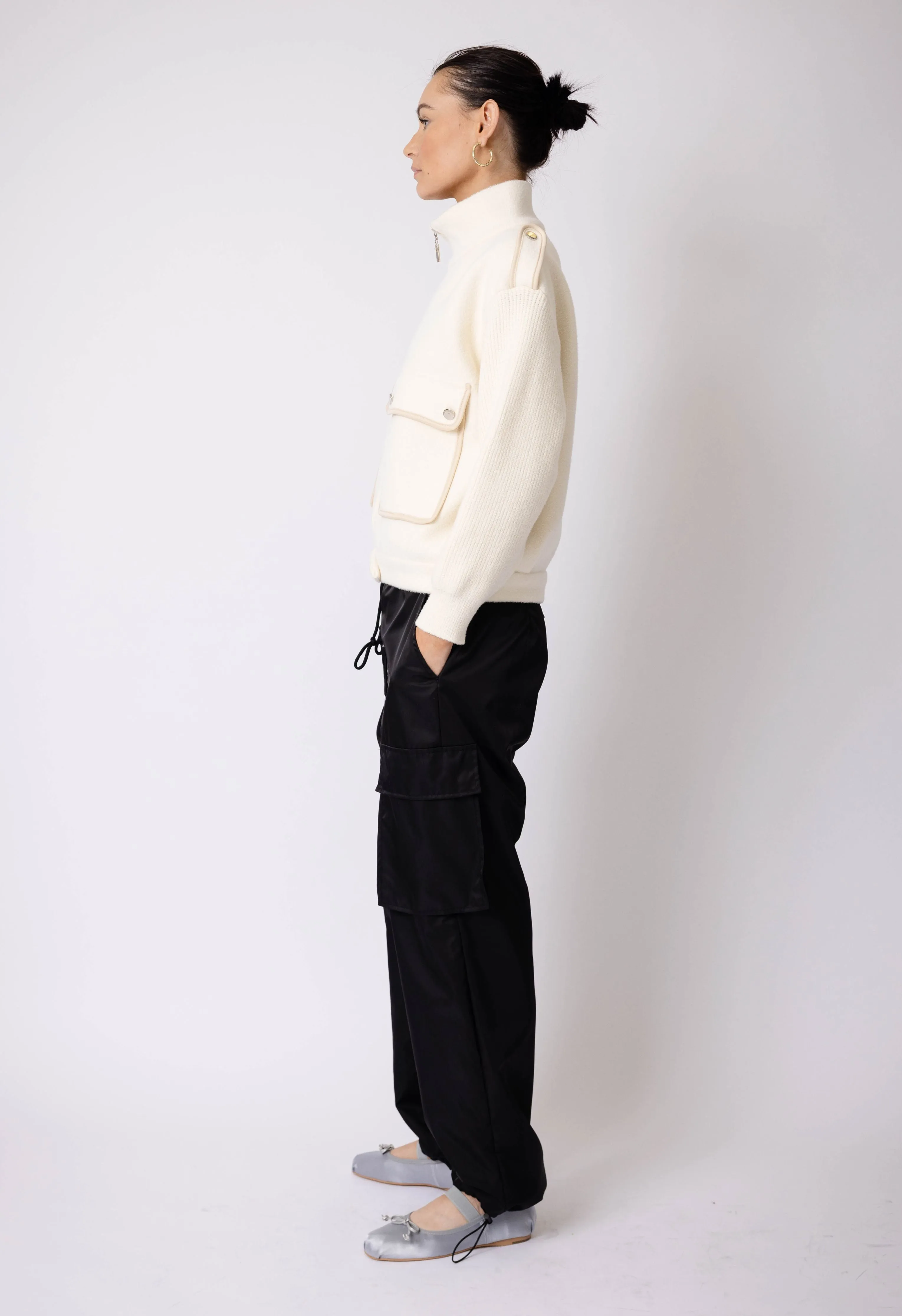 Cardi Jacket In Cream