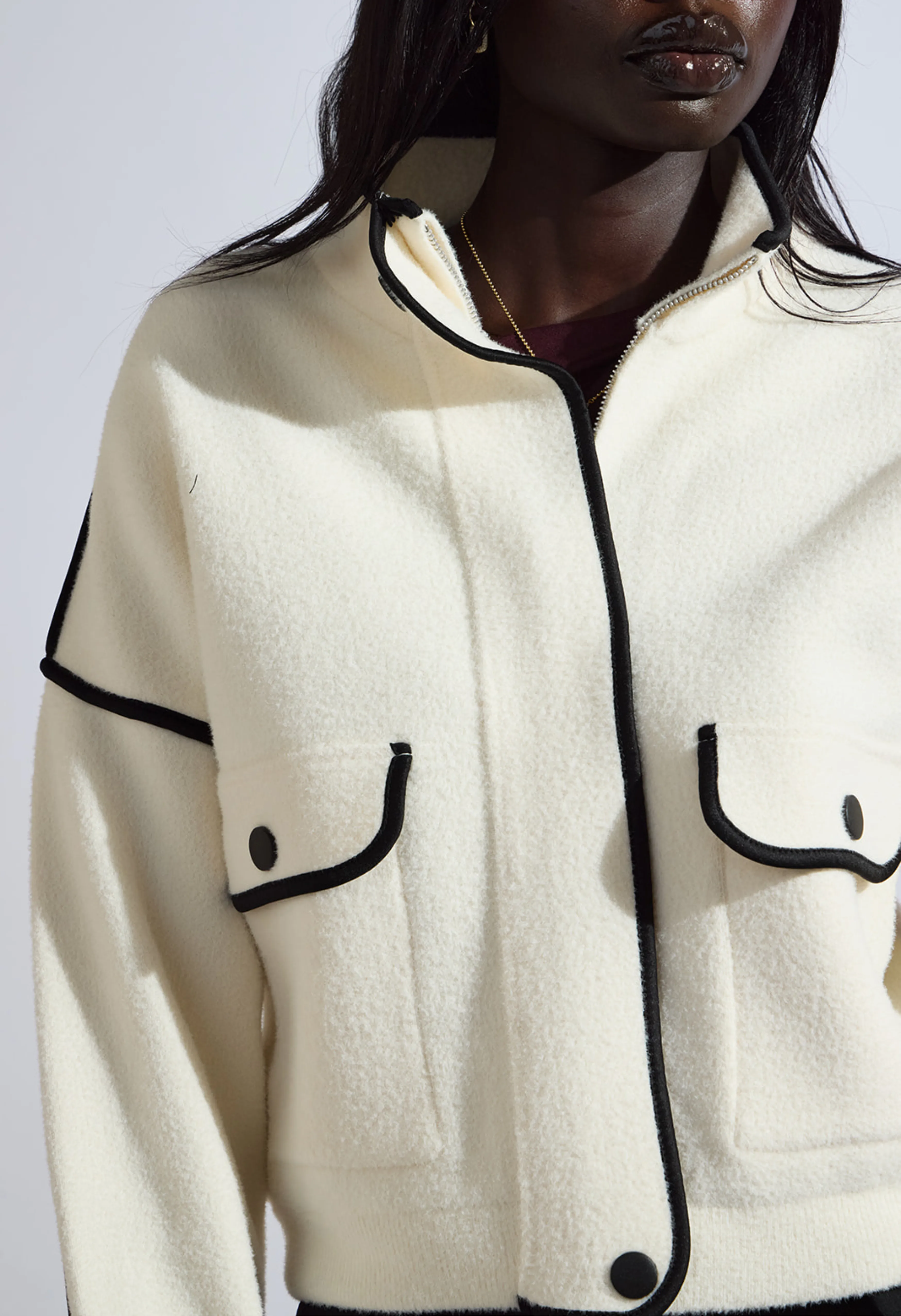 Cardi Jacket in White