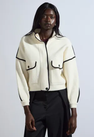 Cardi Jacket in White