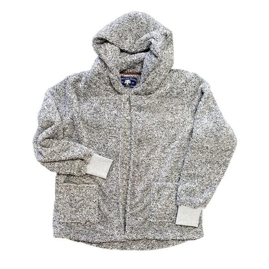 Cardigan Fleece Hoodie