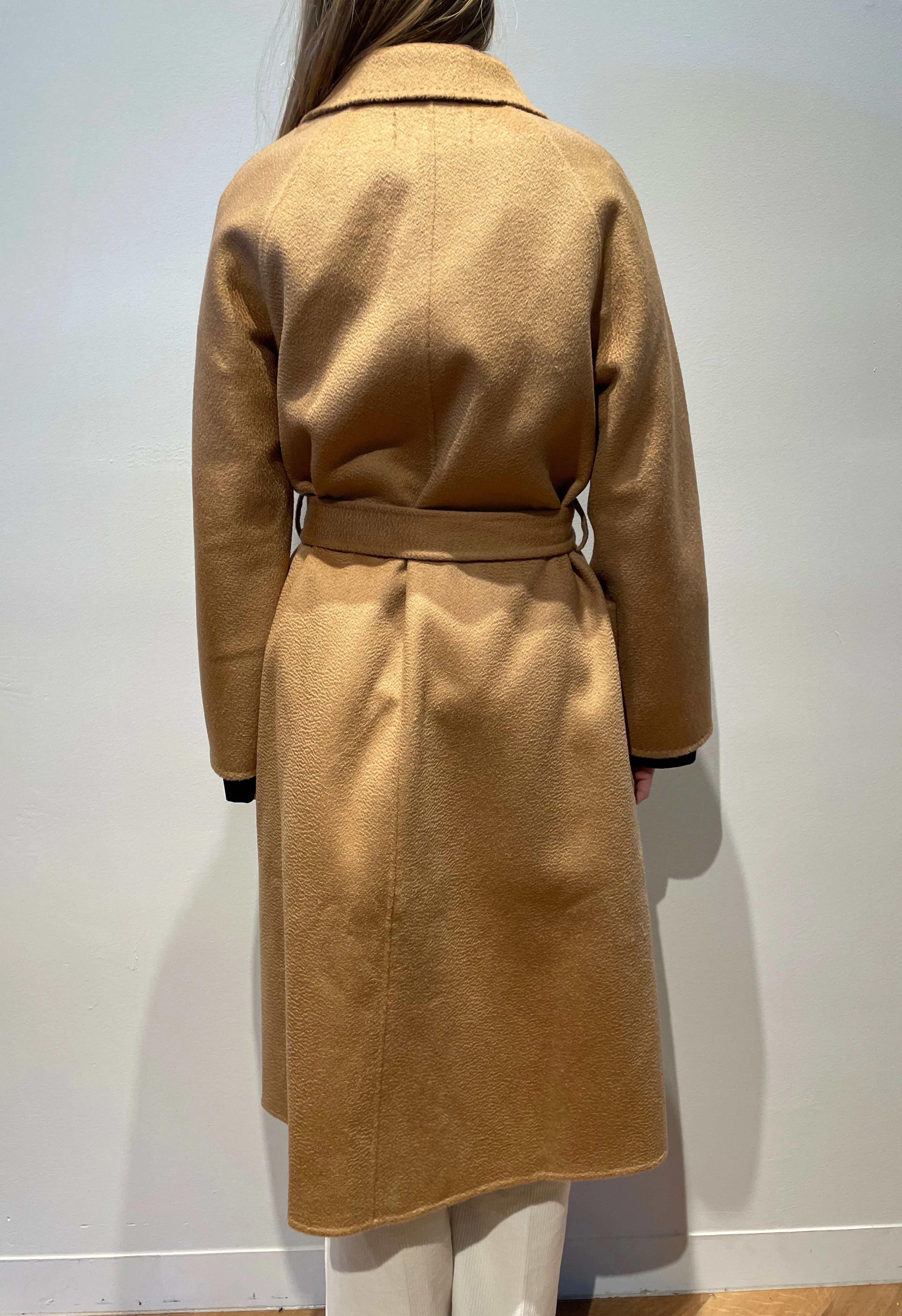 Cashmere Dandelion Camel Coat