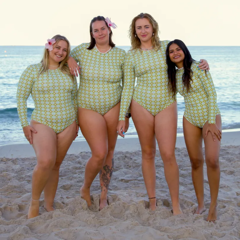 CASSIA SURF SUIT - BEACH BLOSSOM 🌺