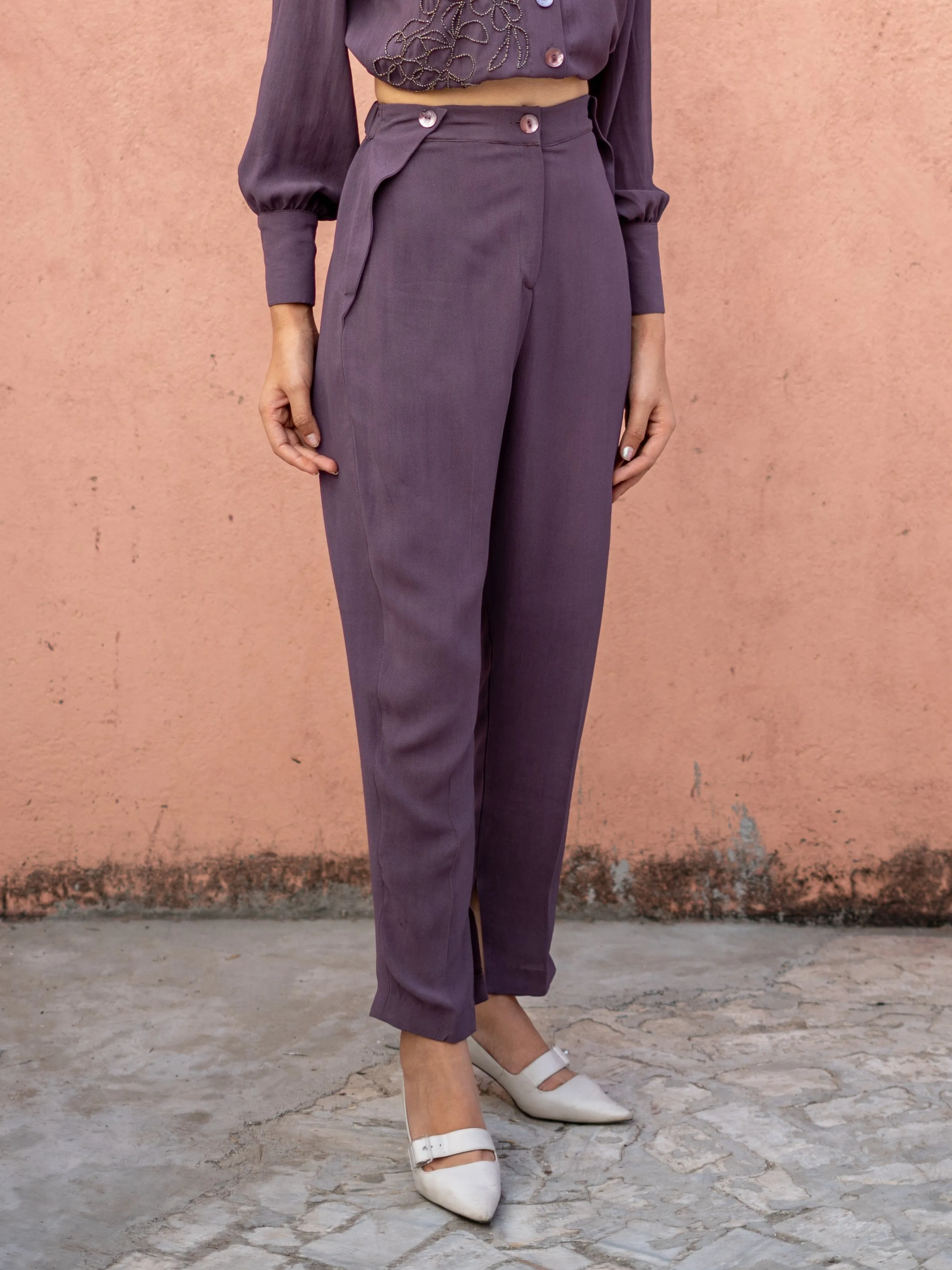 Cazi Set - Mauve Brown