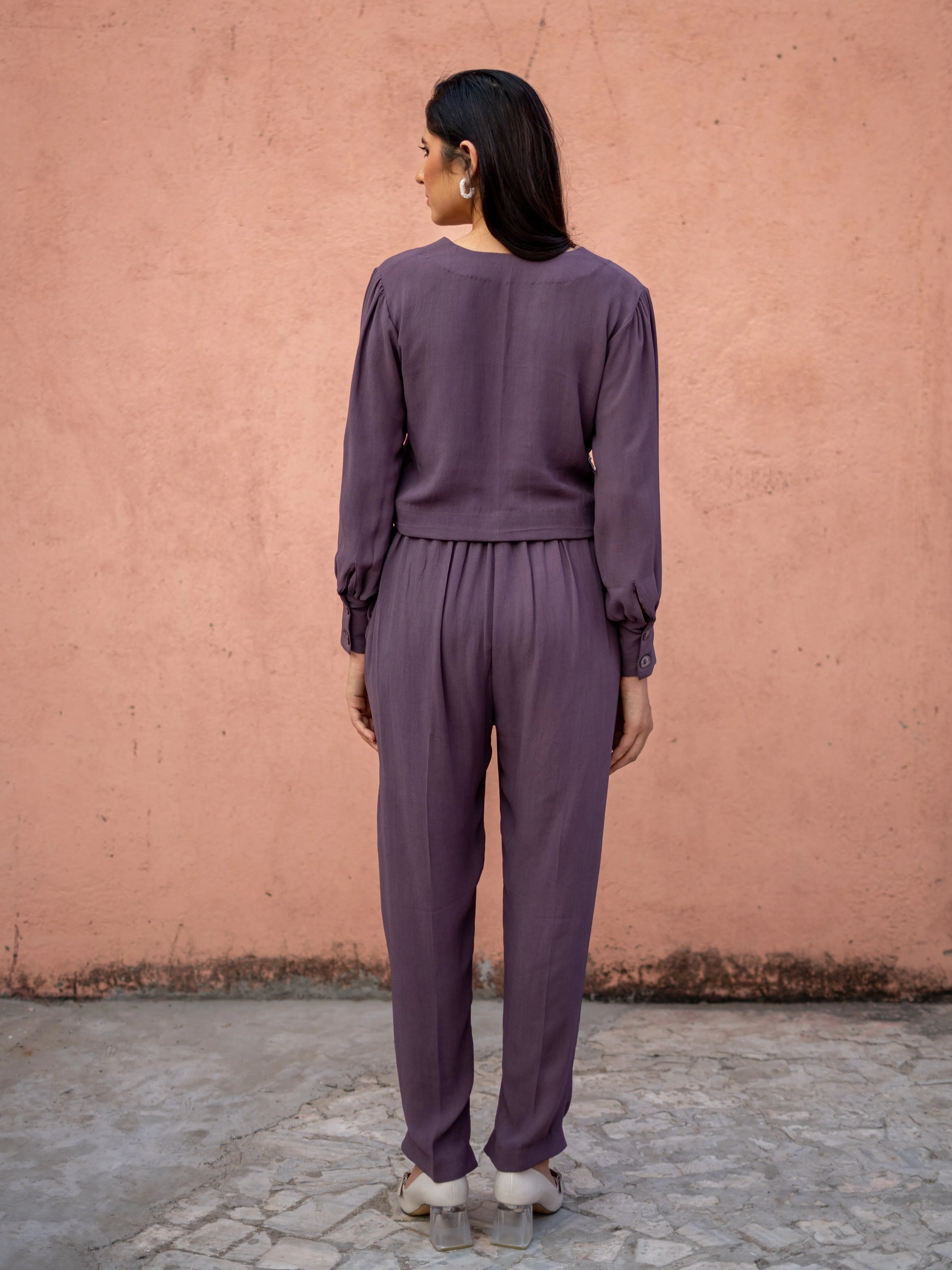 Cazi Set - Mauve Brown