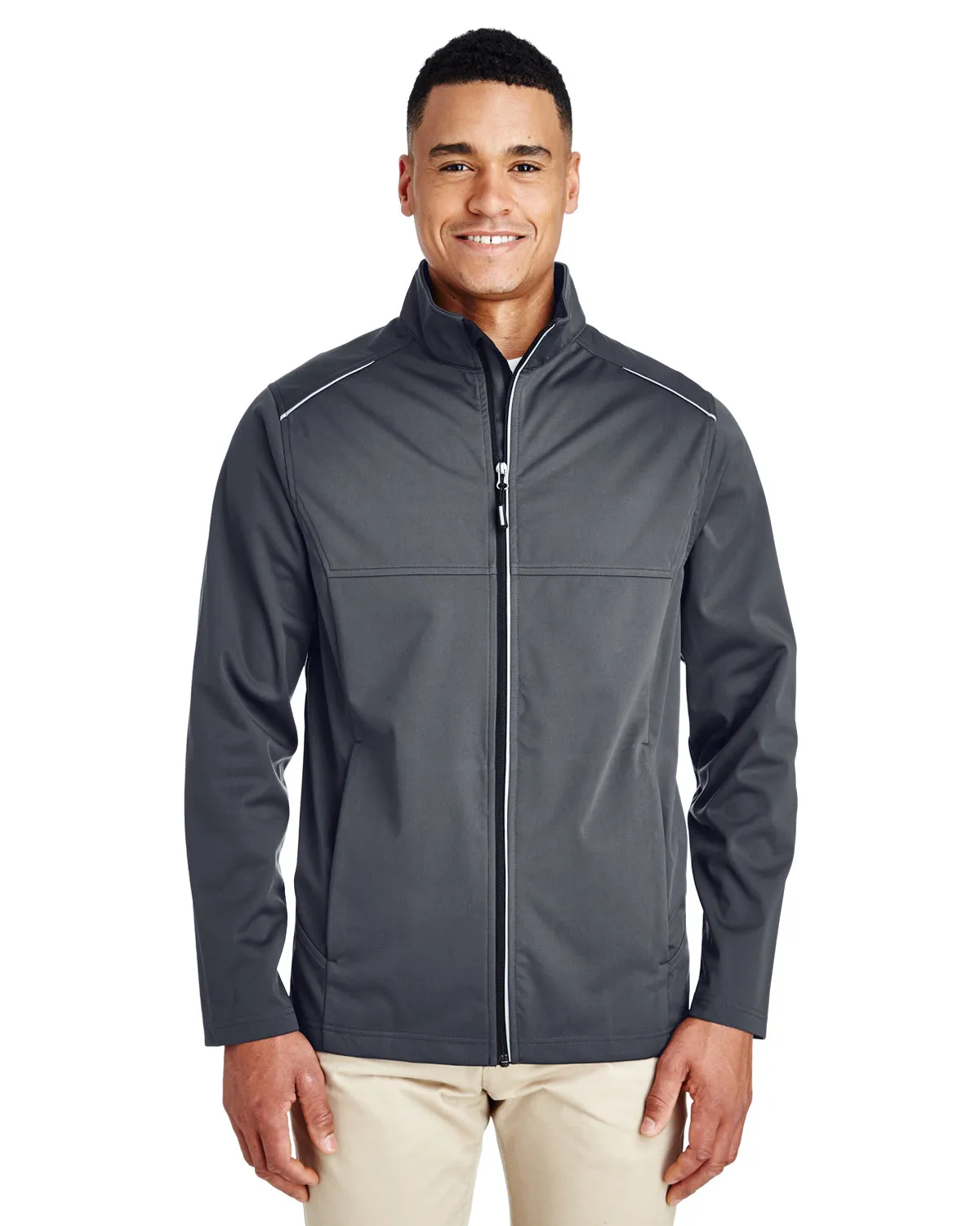 CE708 Ash City - Core 365 Men's Techno Lite Three-Layer Knit Tech-Shell
