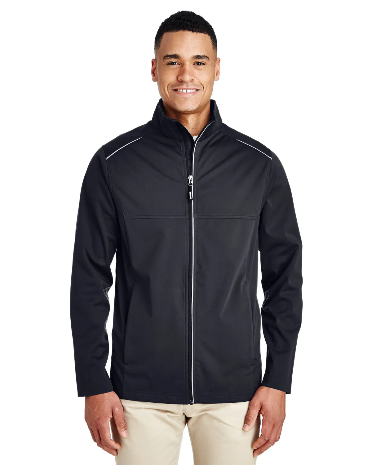 CE708 Ash City - Core 365 Men's Techno Lite Three-Layer Knit Tech-Shell