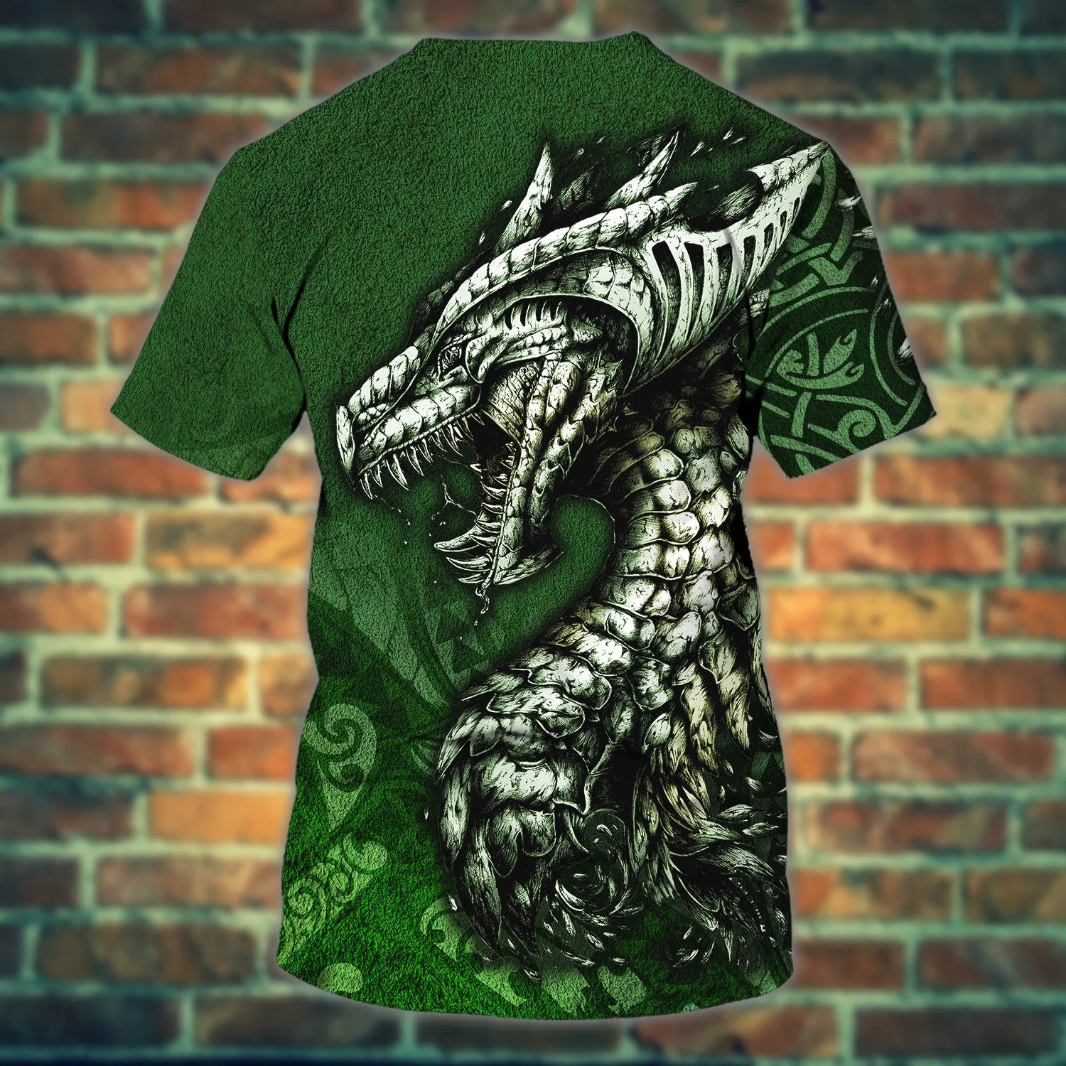 Celtic Dragon Tattoo Irish 3D Hoodie Tshirt