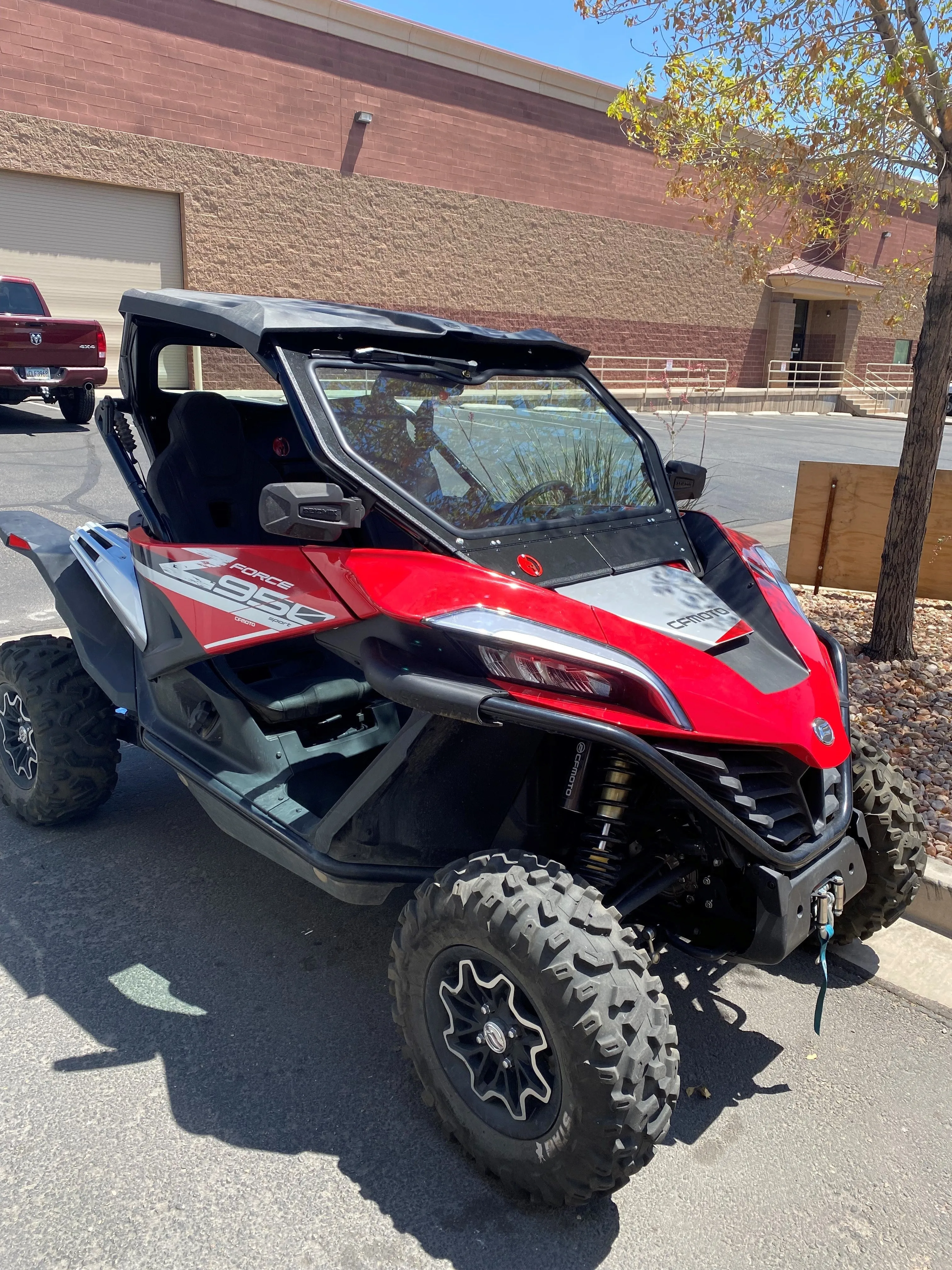 CF MOTO Z FORCE 950 H.O. FRONT WINDSHIELD 2021 
