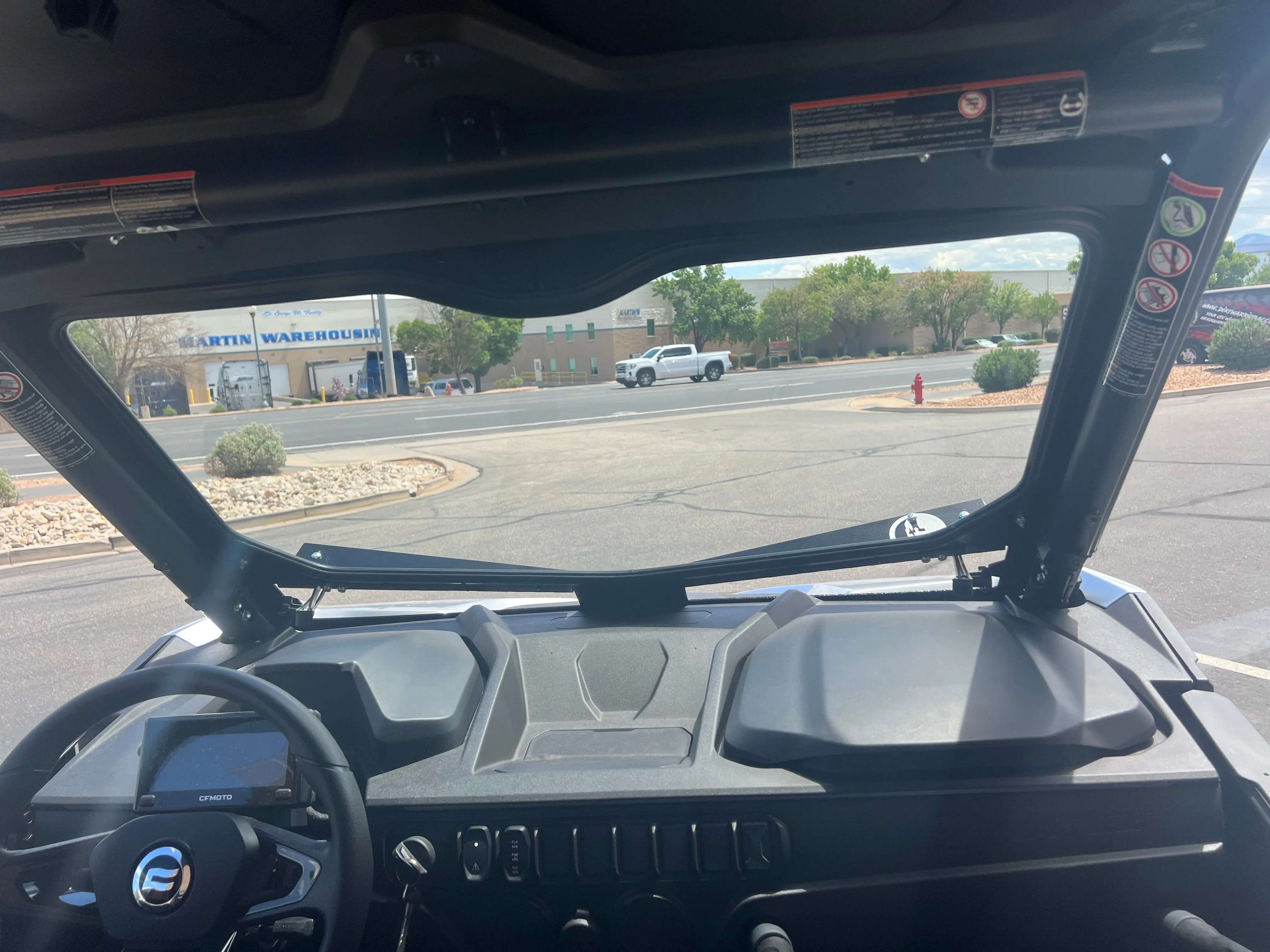 CF MOTO Z FORCE 950 SPORT FRONT WINDSHIELD 2023 