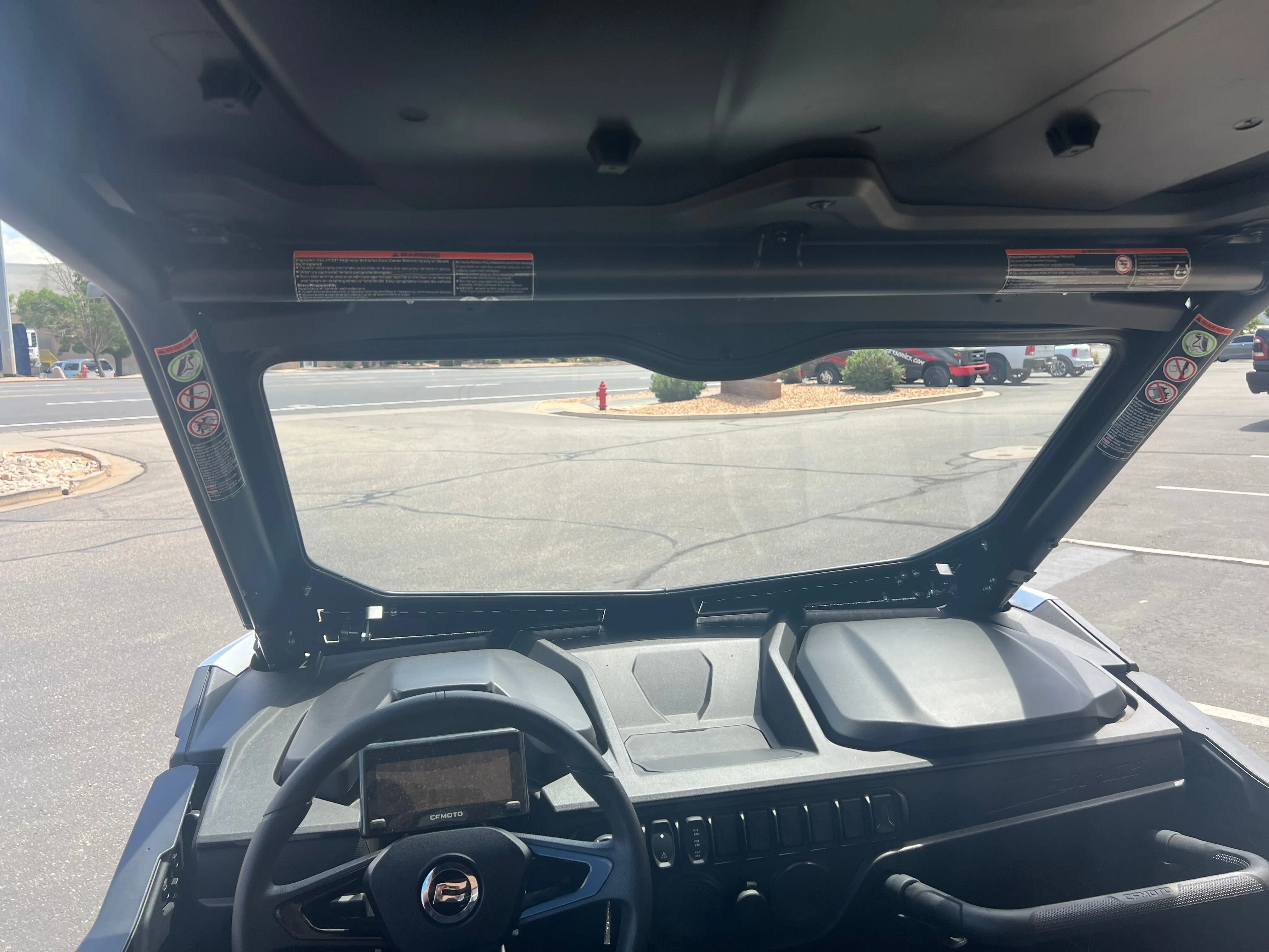 CF MOTO Z FORCE 950 SPORT FRONT WINDSHIELD 2023 