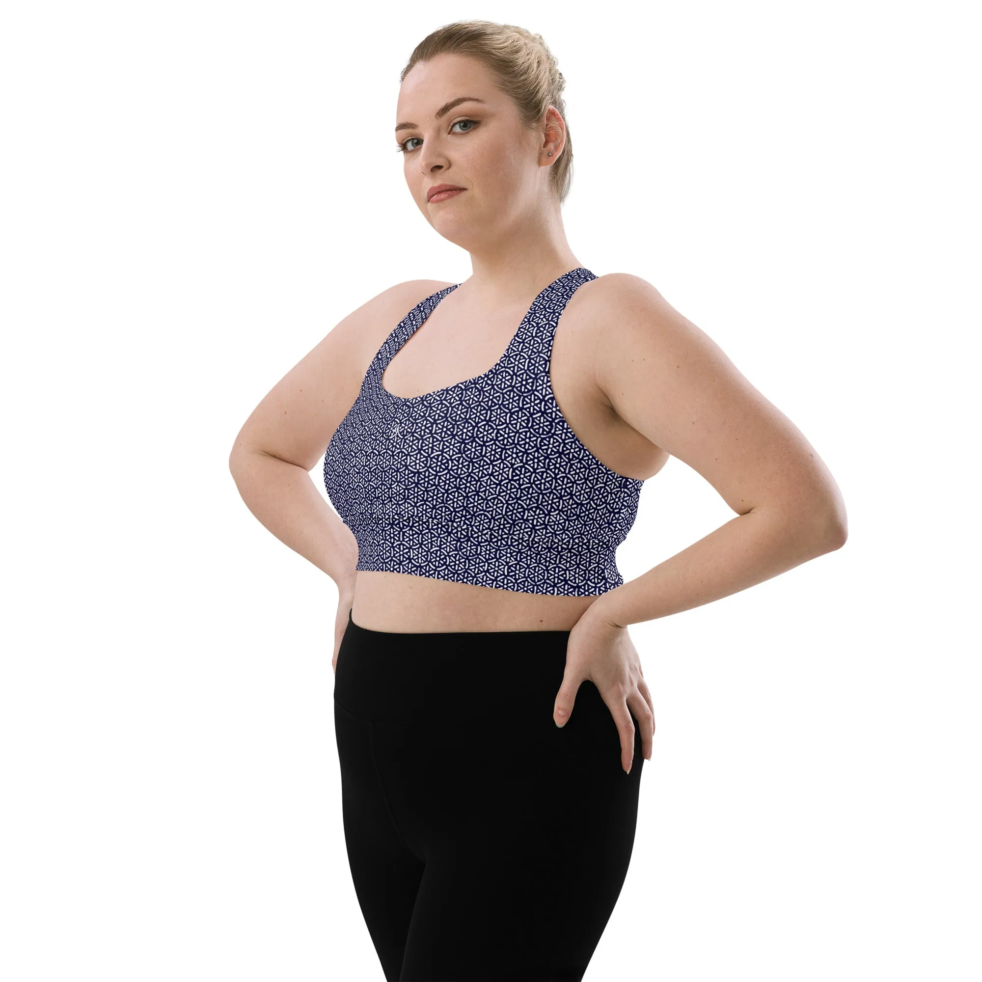 Chains Longline Sports Bra
