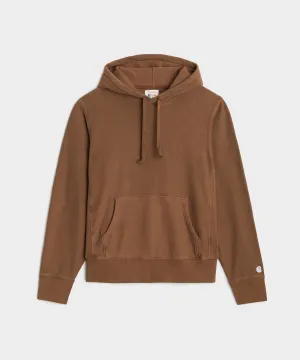 Champion Midweight Popover Hoodie Sweatshirt in Glazed Pecan