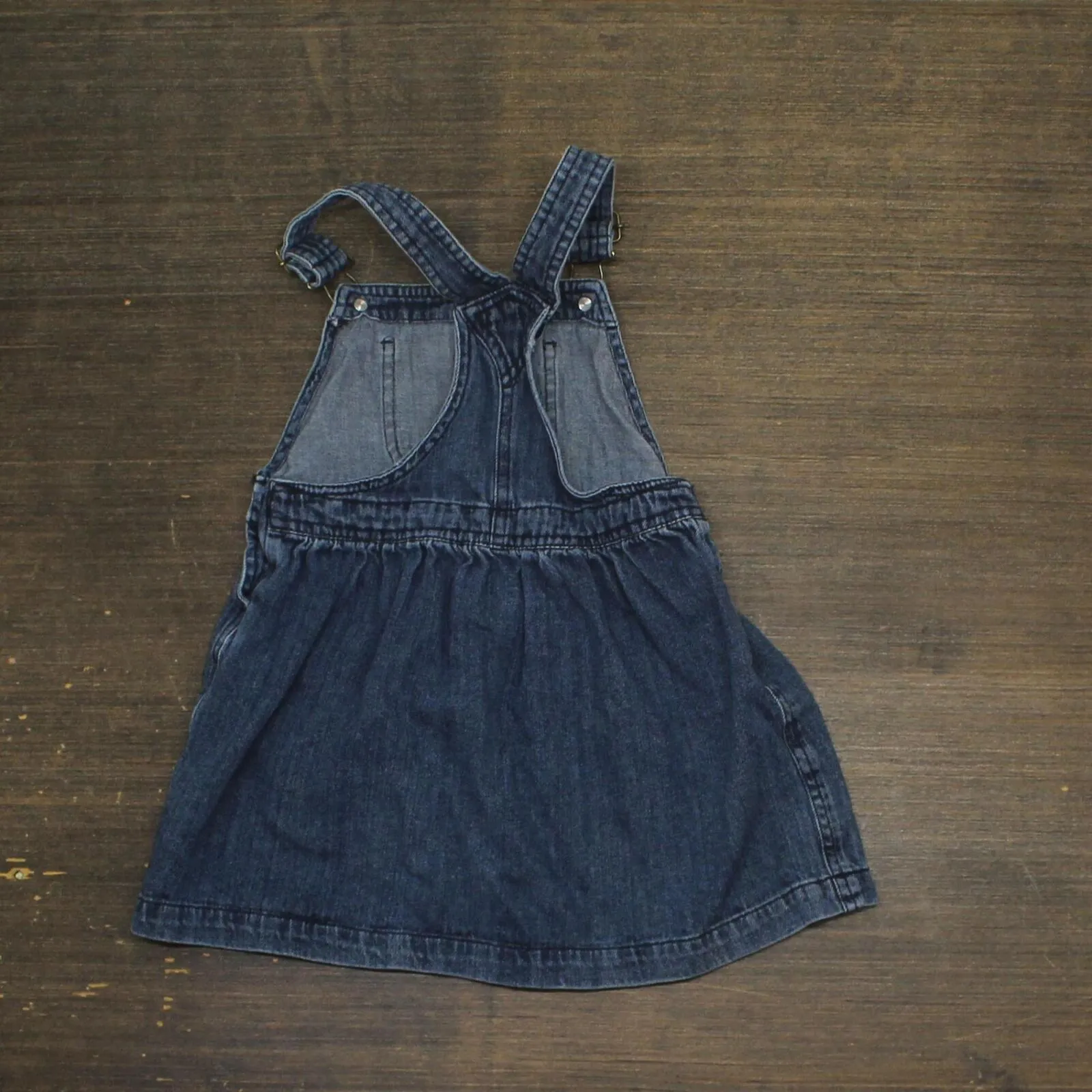 Chaps Girls Overalls Denim Dress 16790f1bb9c245 Blue 5