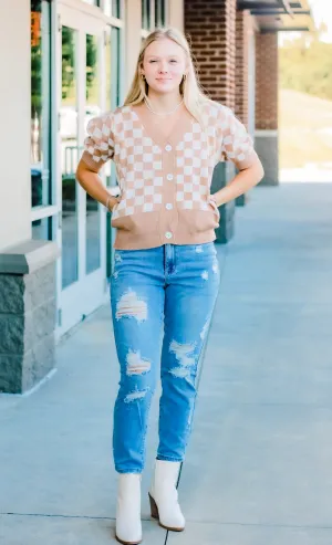 Check Me Out Cardigan Top