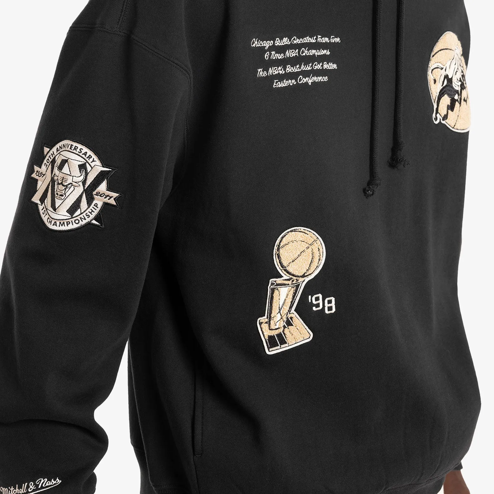 Chicago Bulls Varsity Champions Hoodie - Black
