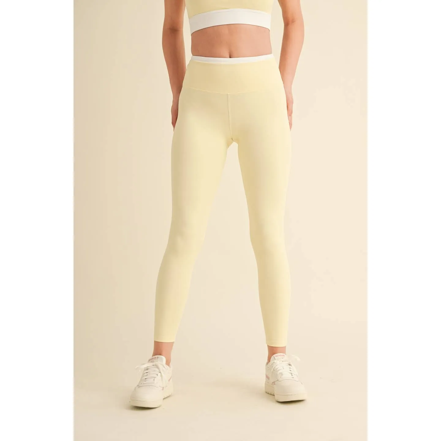 Chloe Leggings in Lemon