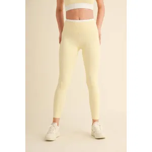 Chloe Leggings in Lemon