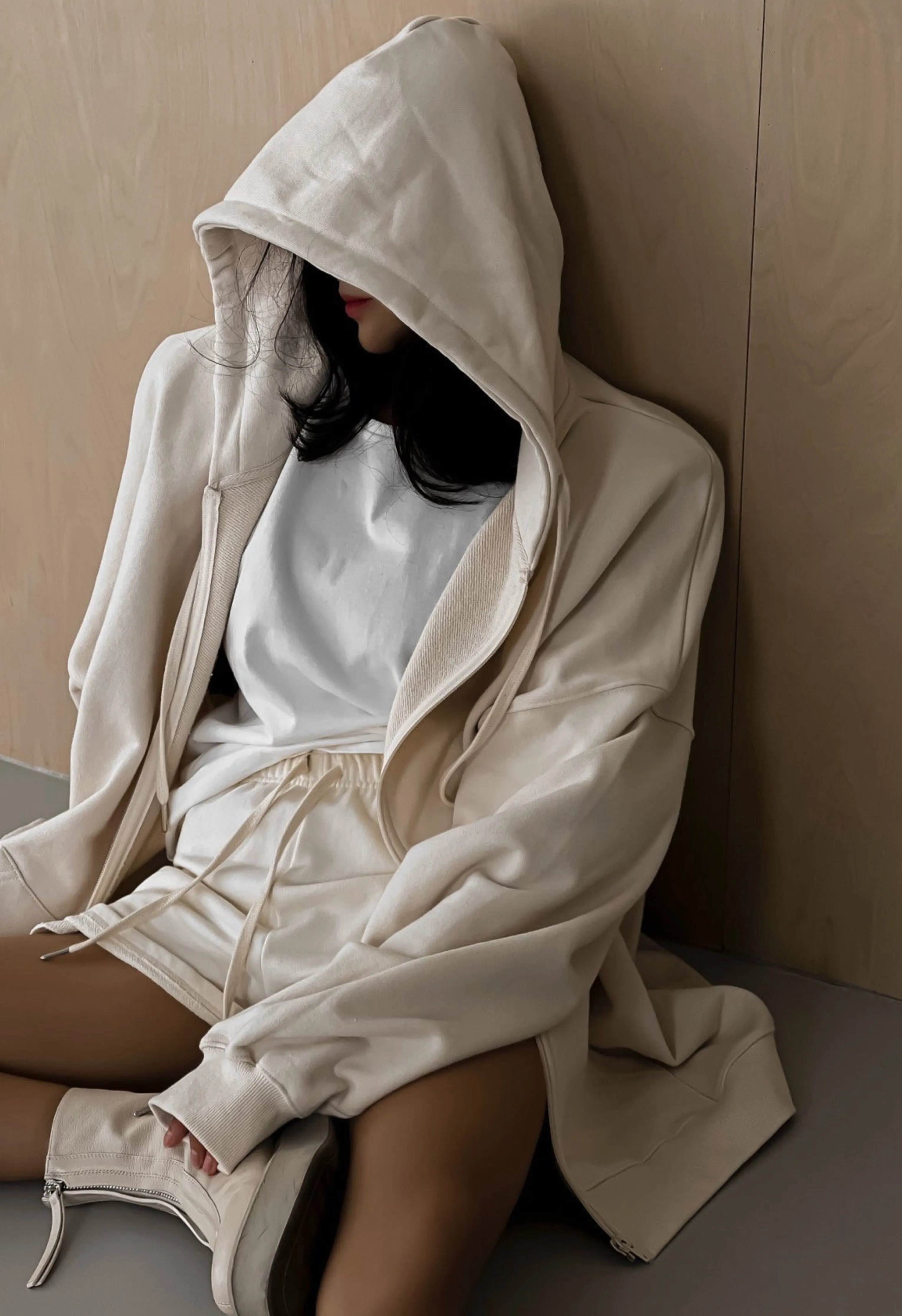 Christy Hoodie in Cream