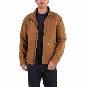 CL102179-L-CarhBrn Jacket Carhartt FR Full Swing Quick Duck