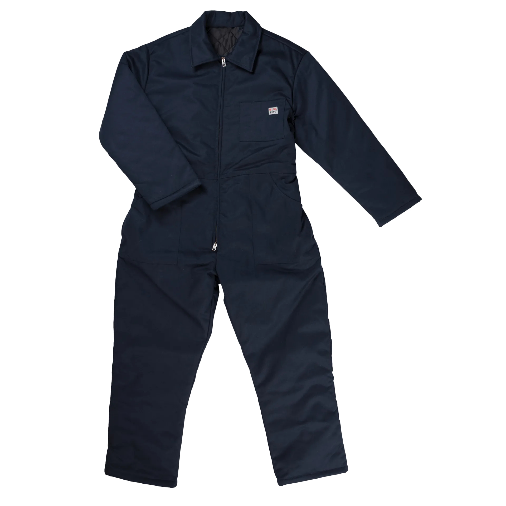 CL712141 Navy Coveralls Work King Twill TALL