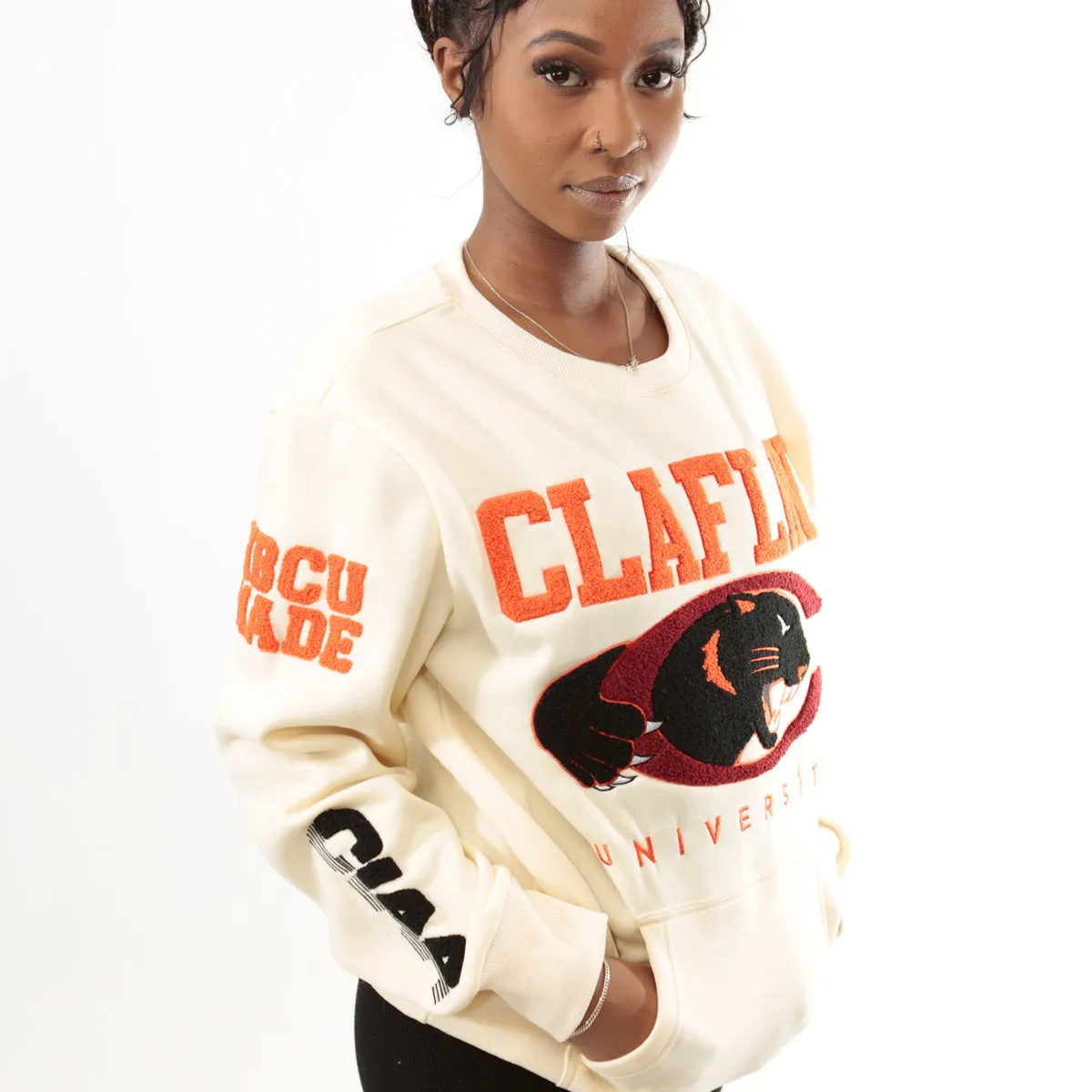 CLAFLIN. | CREAM CIAA 2024Chenille Sweatshirt -aja