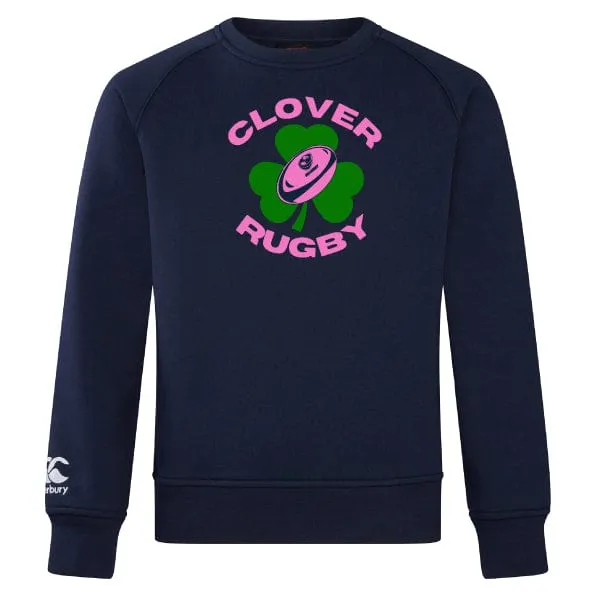Clover Girls Rugby Club Crew Sweatshirt by Canterbury