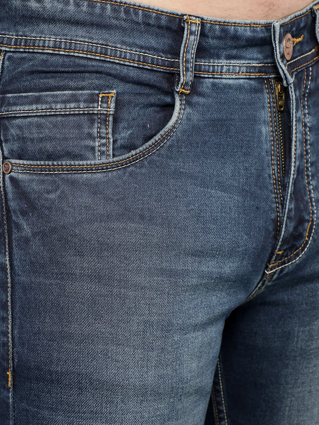 COBB Dark Blue Narrow Fit Premium Jeans