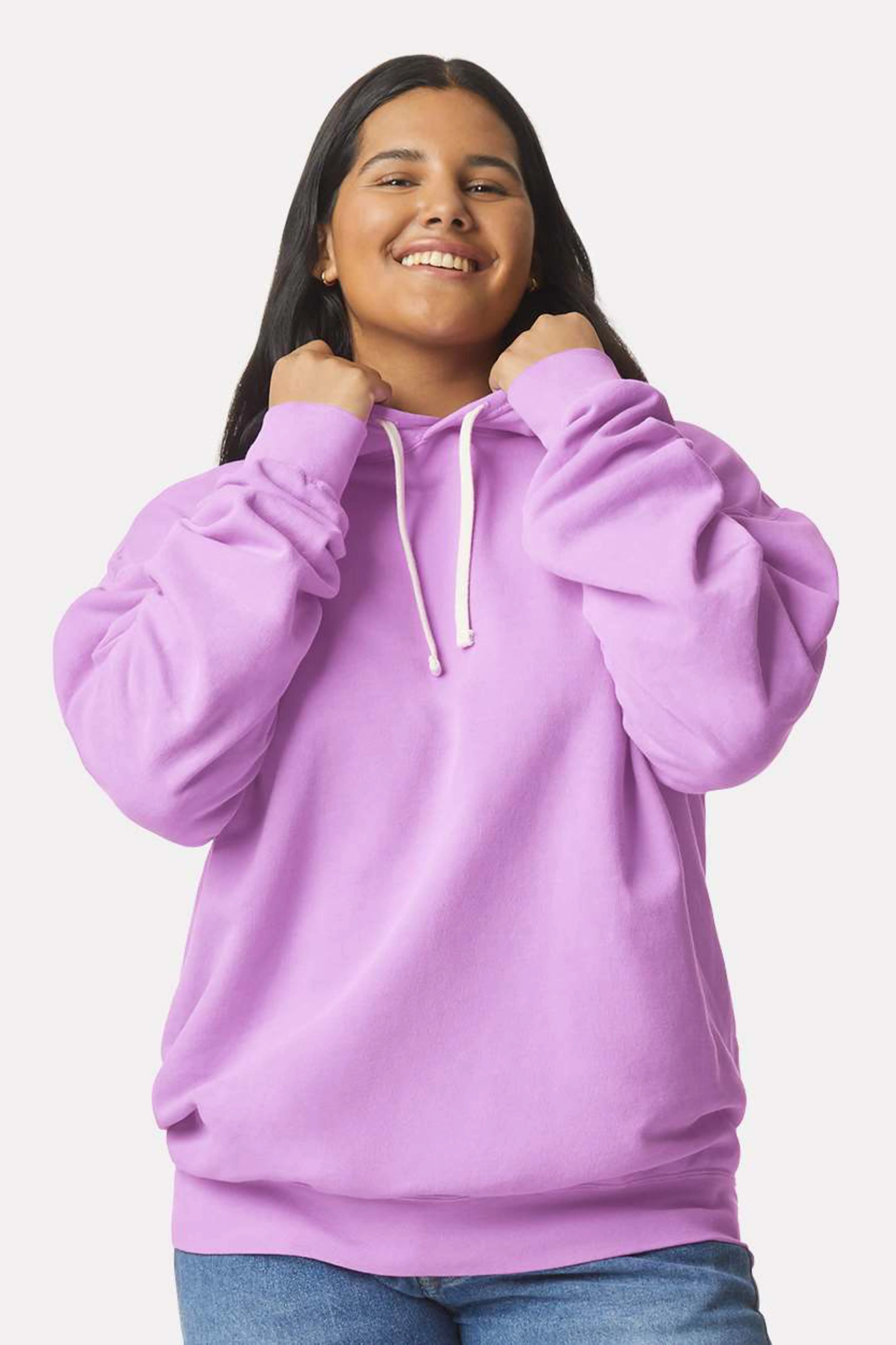 Comfort Colors Garment-Dyed Lightweight Fleece Hooded Sweatshirt