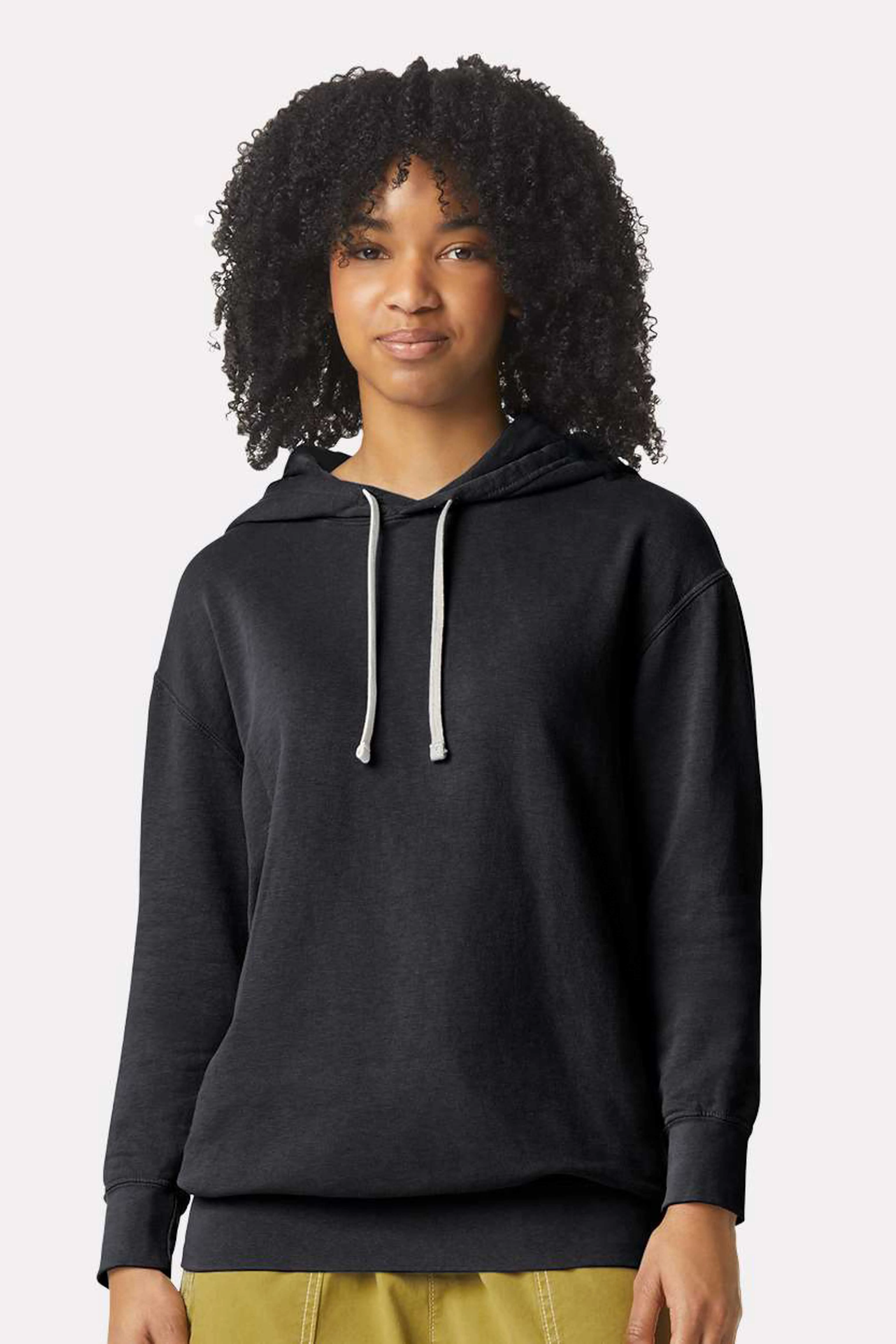 Comfort Colors Garment-Dyed Lightweight Fleece Hooded Sweatshirt