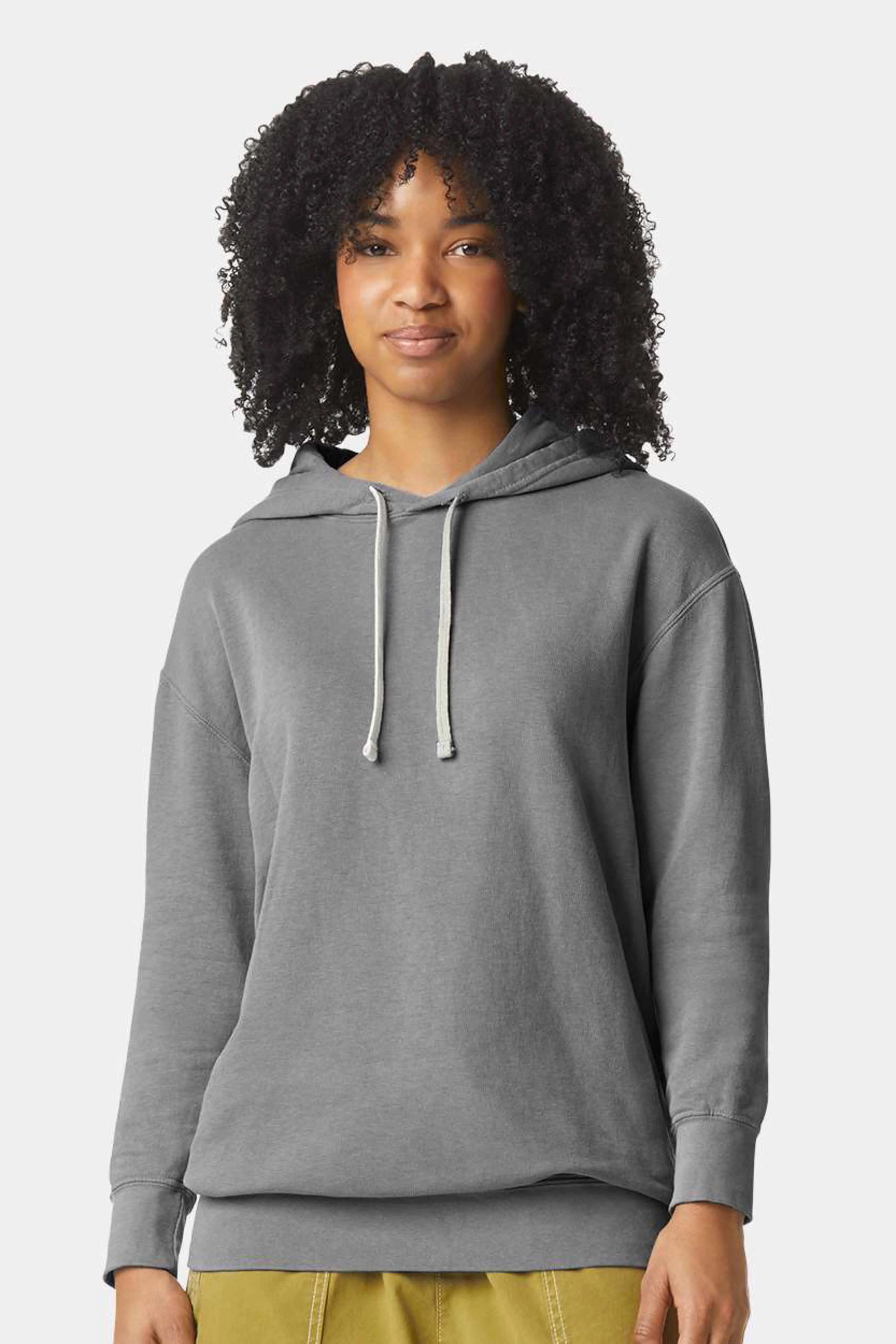 Comfort Colors Garment-Dyed Lightweight Fleece Hooded Sweatshirt