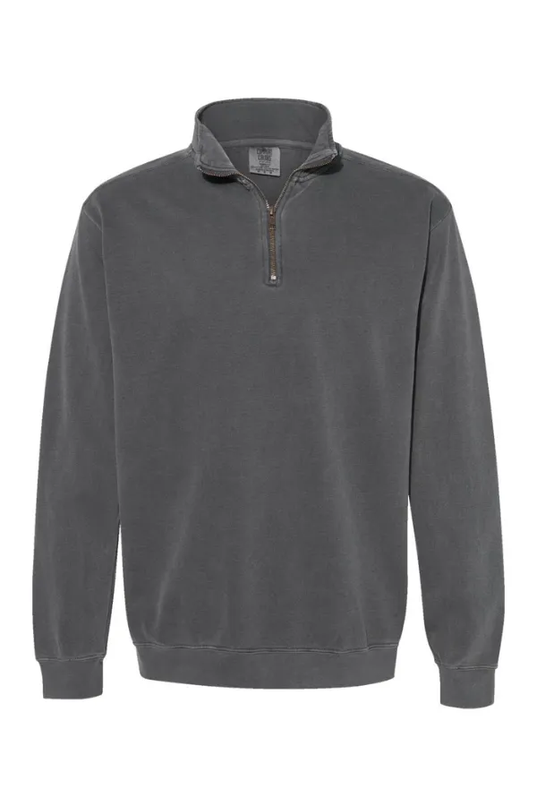 Comfort Colors Garment Dyed Quarter Zip Sweatshirt