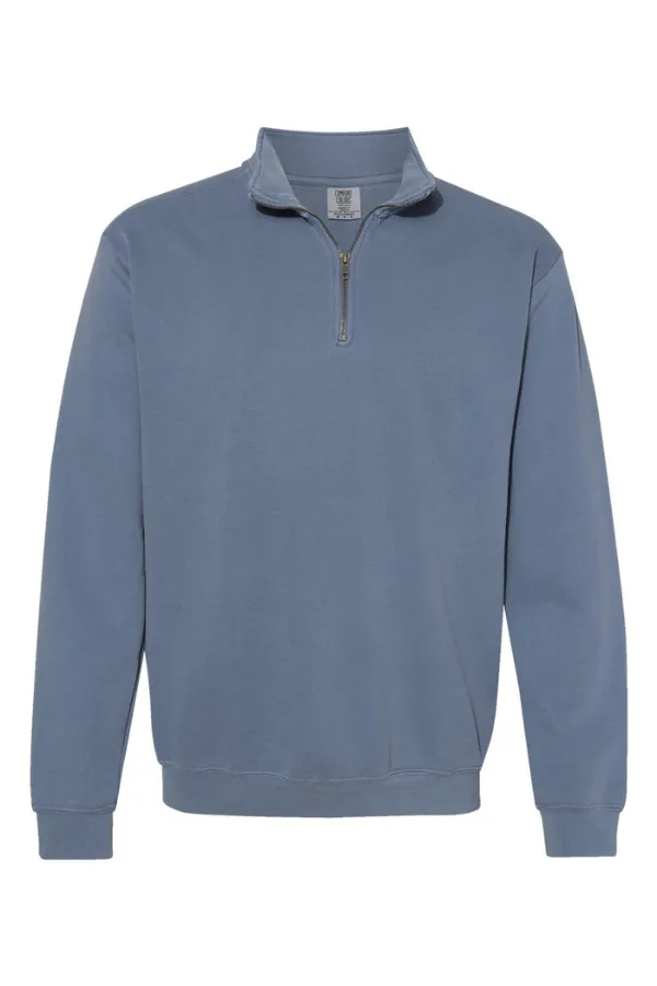 Comfort Colors Garment Dyed Quarter Zip Sweatshirt