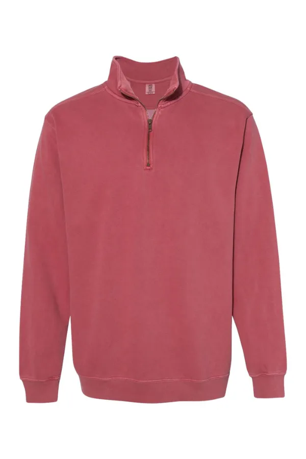 Comfort Colors Garment Dyed Quarter Zip Sweatshirt