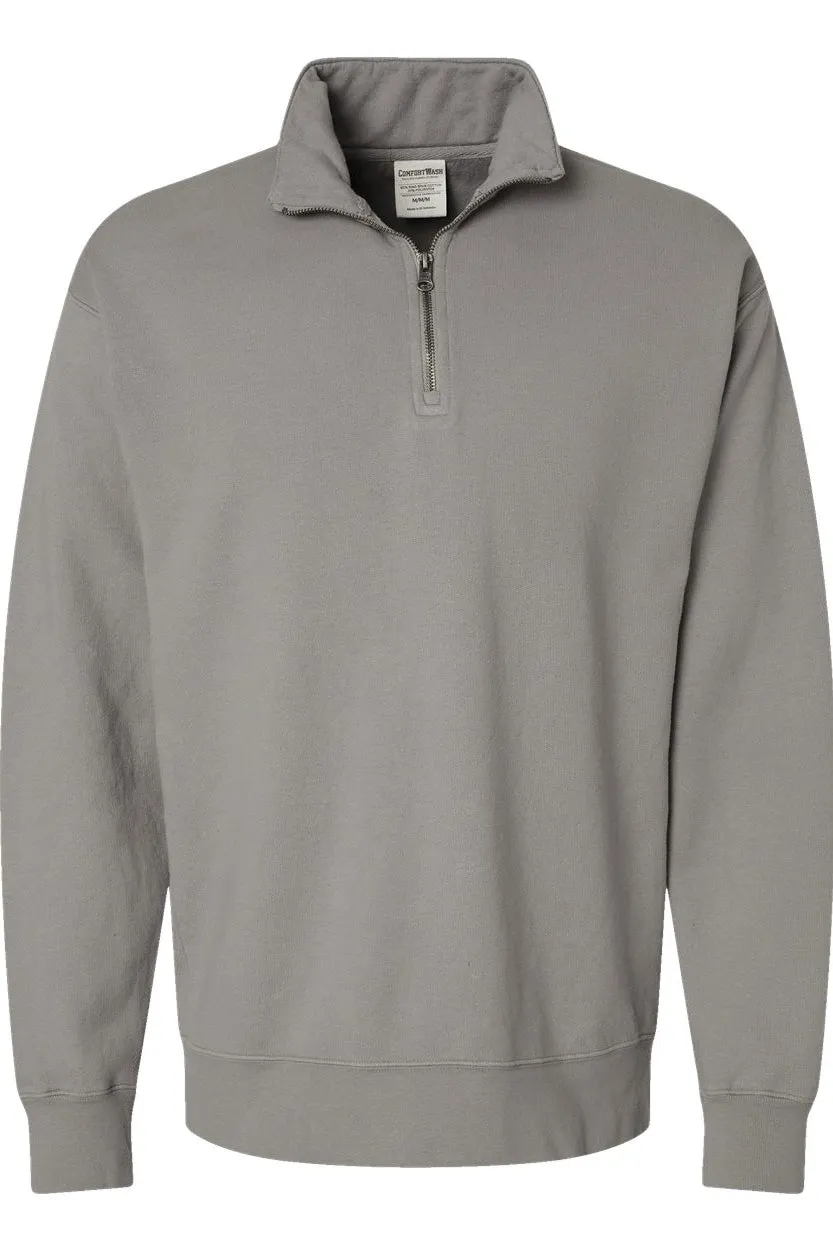Comfort Wash Quarter Zip Pullover