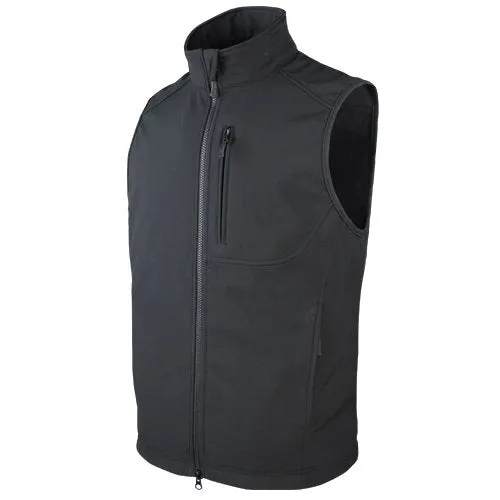 CONDOR CD-10616 BLK CORE SOFTSHELL VEST