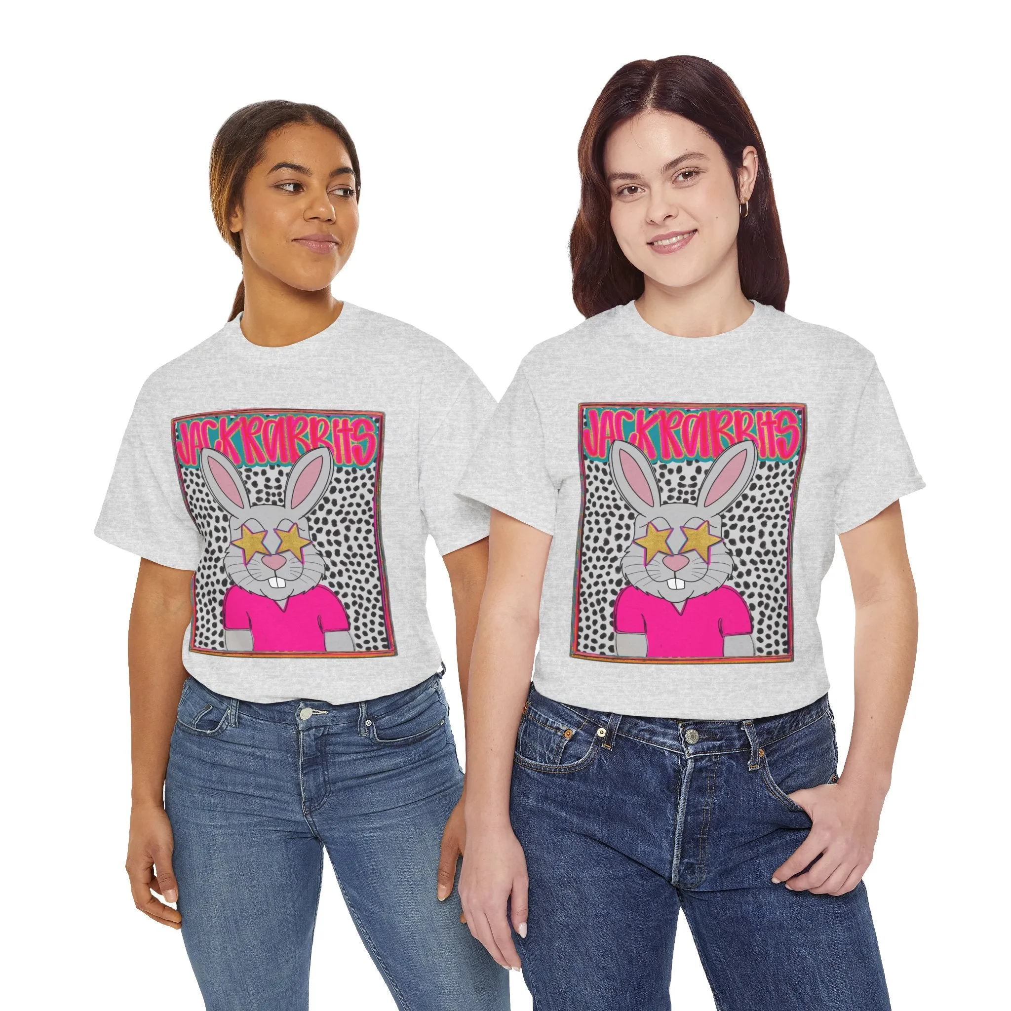Cool Bunny Graphic Tee – Unisex Heavy Cotton T-Shirt