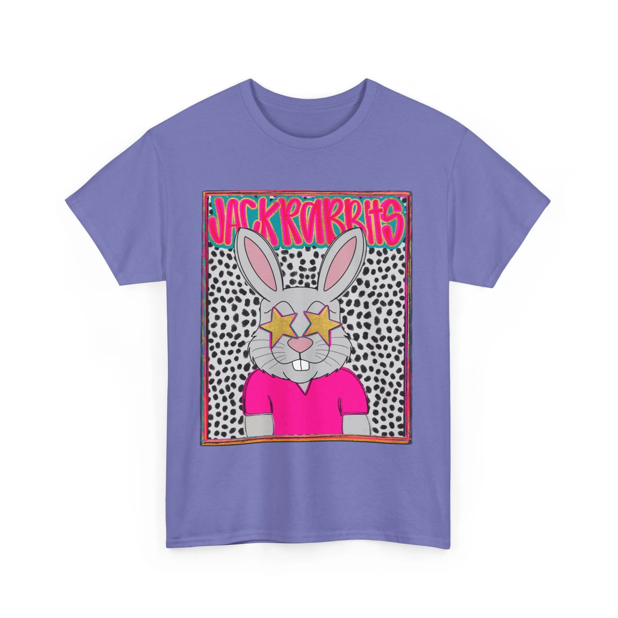 Cool Bunny Graphic Tee – Unisex Heavy Cotton T-Shirt