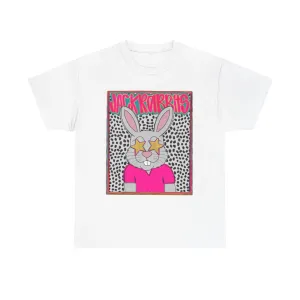 Cool Bunny Graphic Tee – Unisex Heavy Cotton T-Shirt