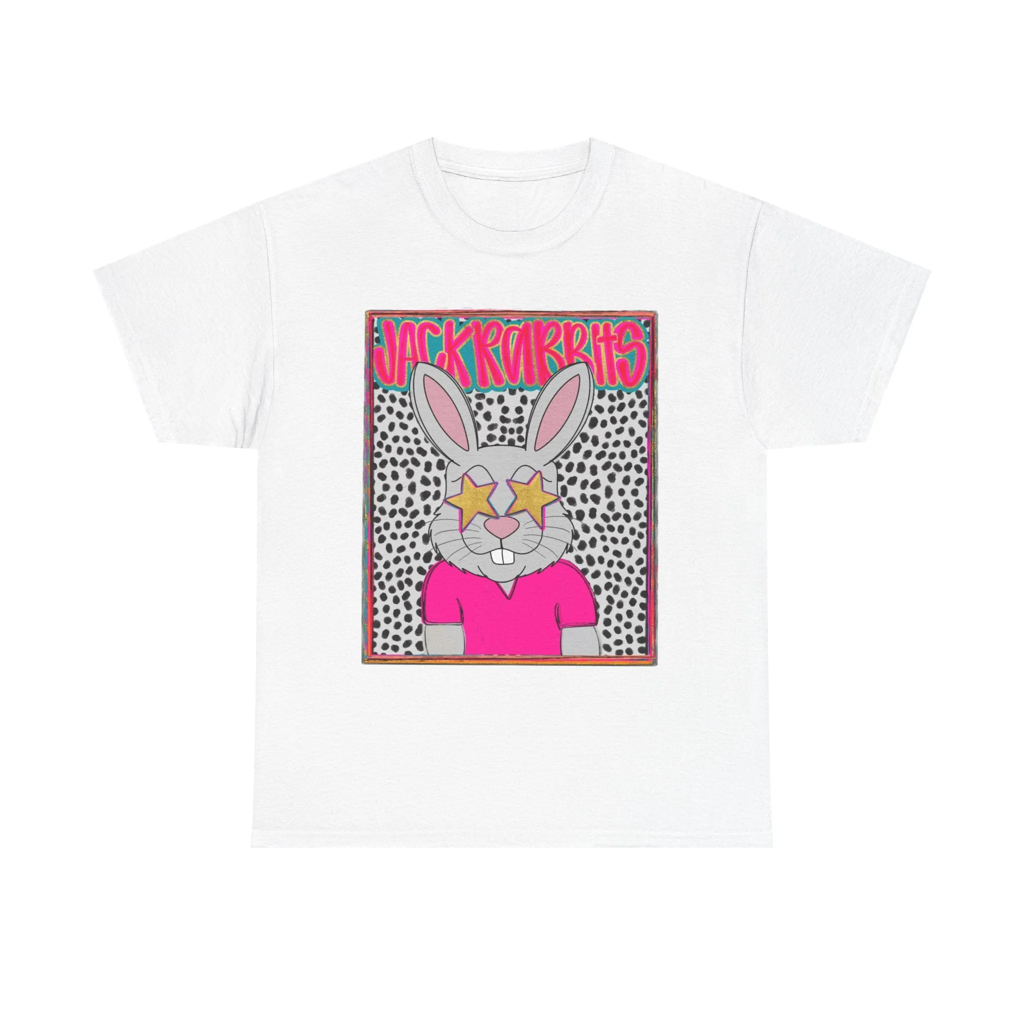 Cool Bunny Graphic Tee – Unisex Heavy Cotton T-Shirt