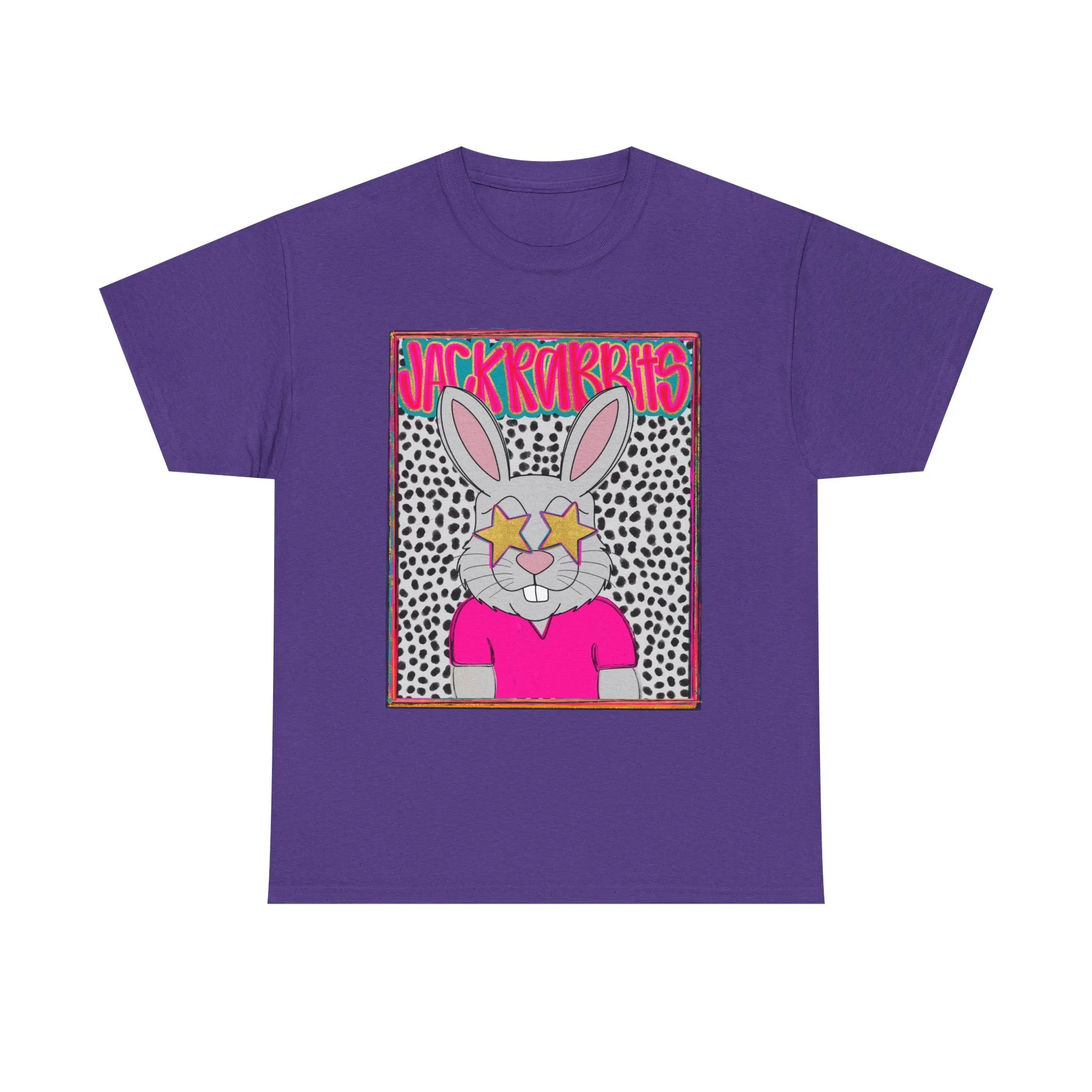 Cool Bunny Graphic Tee – Unisex Heavy Cotton T-Shirt