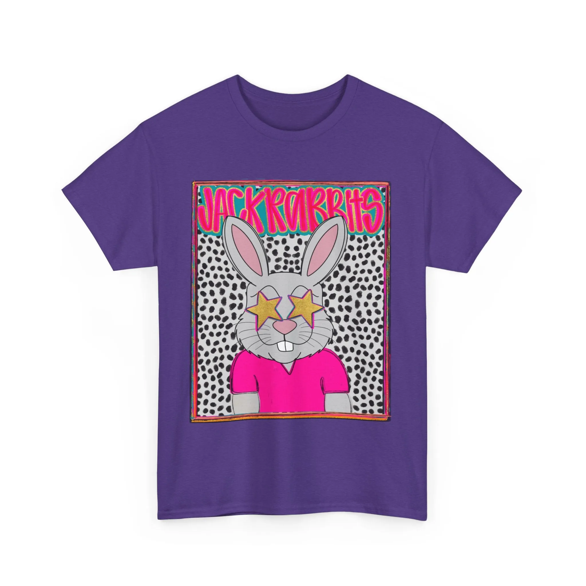 Cool Bunny Graphic Tee – Unisex Heavy Cotton T-Shirt
