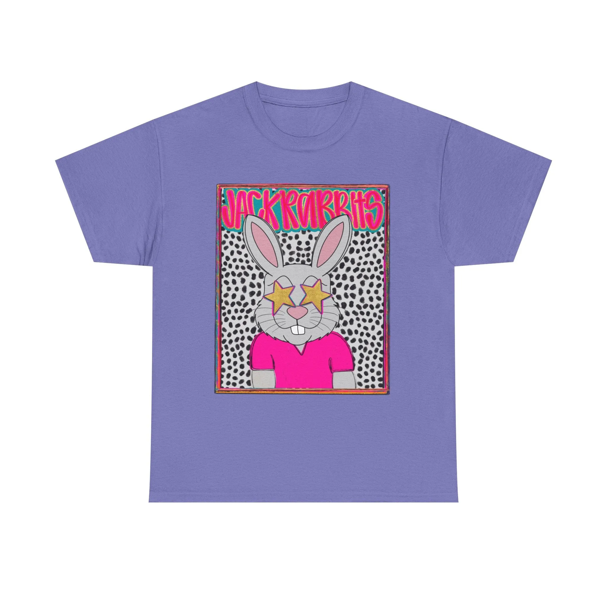 Cool Bunny Graphic Tee – Unisex Heavy Cotton T-Shirt